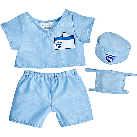 Build-A-Bear Hospitalsuniform, blå