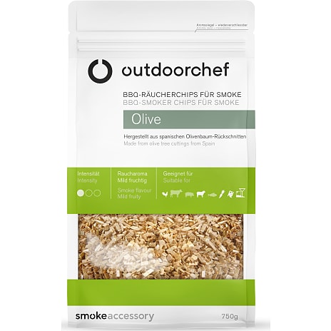 Outdoorchef Rygechips Oliventræ