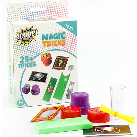 Scoop Magic Tricks legetøj - flere varianter - assorteret 1 stk.