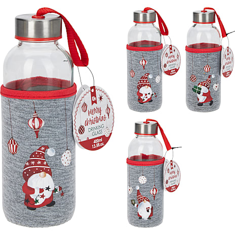 Drikkeflaske Med Julecover 400 ml