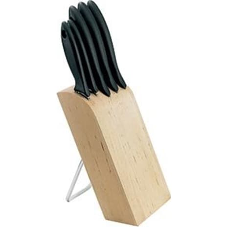 Fiskars Essential knivblok m/5 knive 1 stk.