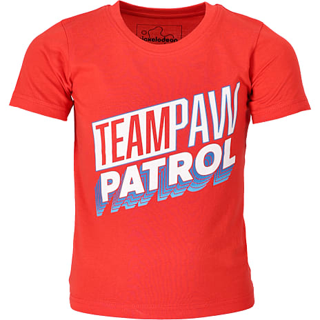 Paw Patrol T-shirt Str. 86/92 Rød