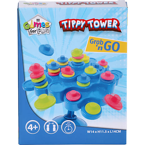 Games For Fun Tippy Tower mini spil 1 stk.