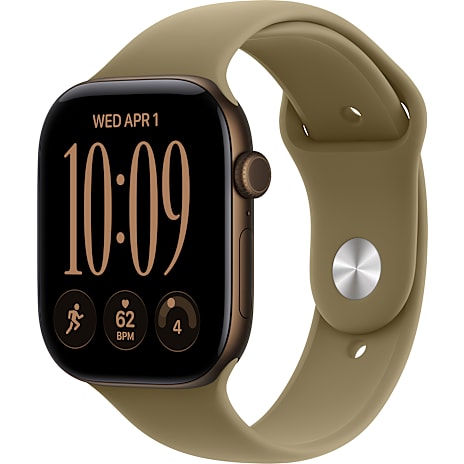 Apple Watch Series 12 GPS 46 mm, Dark Bronze aluminium M/L