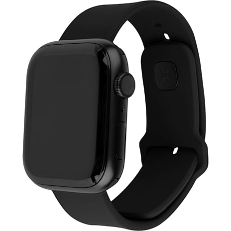 Fixed Silikone urrem 49 mm sort