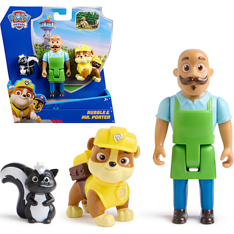 Paw Patrol Rubble & Mr. Porter Figursæt