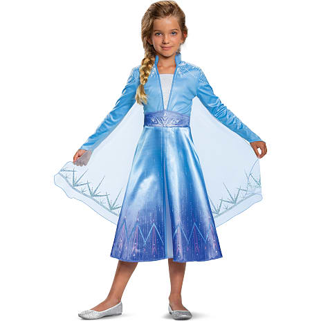 Disney Elsa Classic Udklædningskjole Str. 128