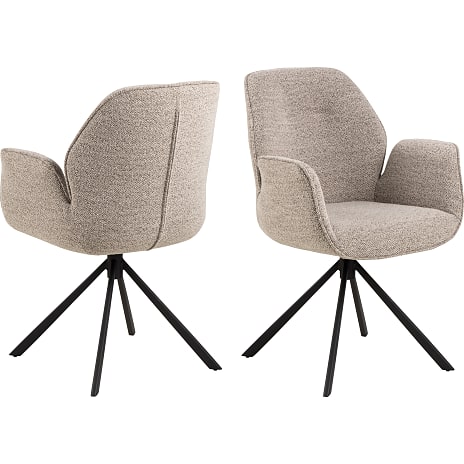 AC Design Furniture Aura Spisebordsstol Beige