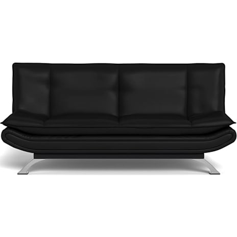 AC Design Furniture Faith Sovesofa Sort Læderlook