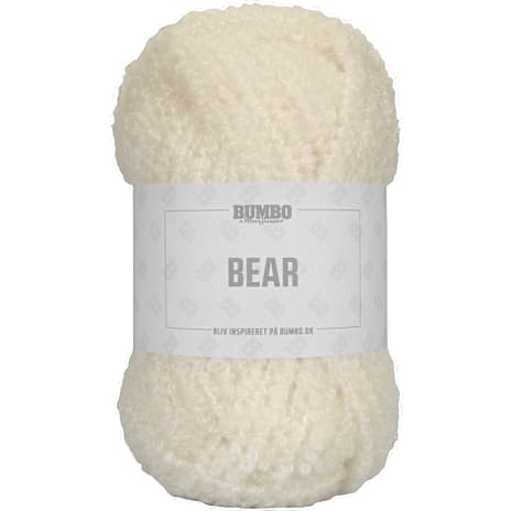 Bumbo By Mayflower BUMBO Bear uldblandingsgarn - isbjørn 001 1 stk.