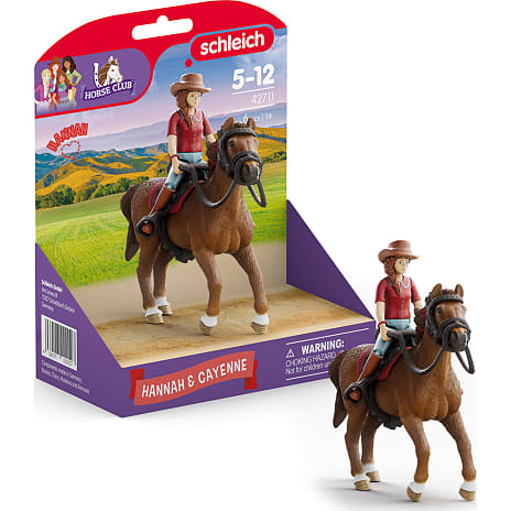 Schleich Heste Klub Hannah Og Cayenne 42711