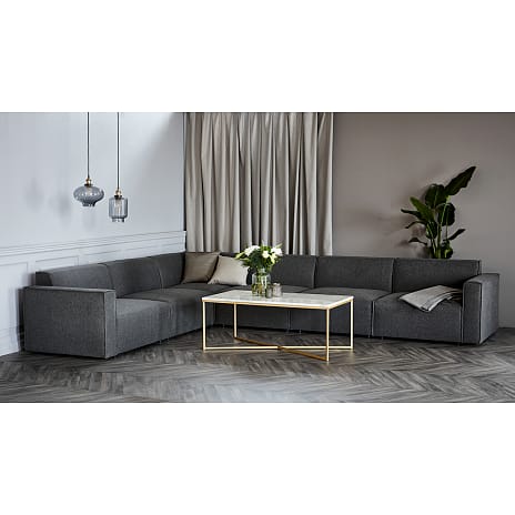 GRO Modul Hjørnesofa Antracit