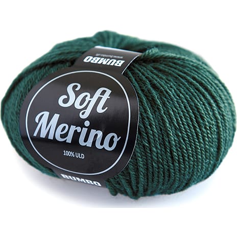 Bumbo By Mayflower BUMBO Soft Merino uldgarn - grangrøn 117 1 stk.
