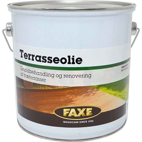 FAXE Terrasseolie sort