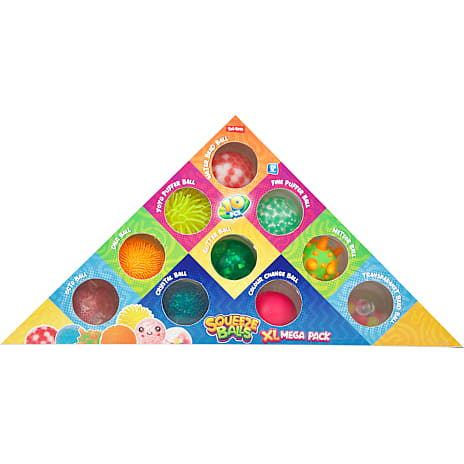 Toi-Toys Squishy klemmebold trekant assorteret