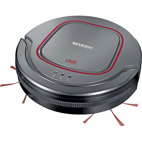 Severin Robotstøvsuger RB7025 sort/rød