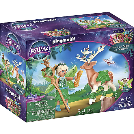 Playmobil 70806 Forest Fairy Med Totemdyr