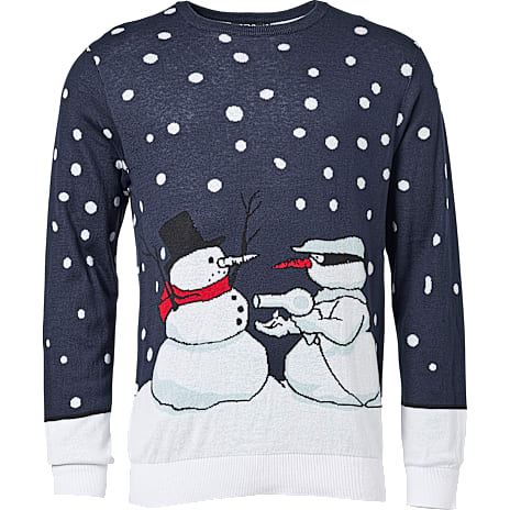 VRS Herre Julesweater Str. L Mørkeblå