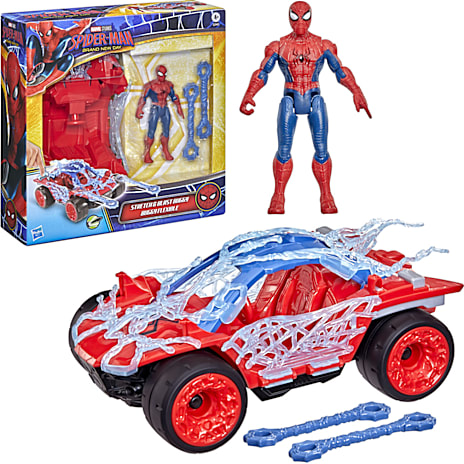 Spider-Man Stretch Blast Buggy legesæt