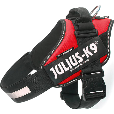 Julius-K9 Hundesele 63-85 cm Rød