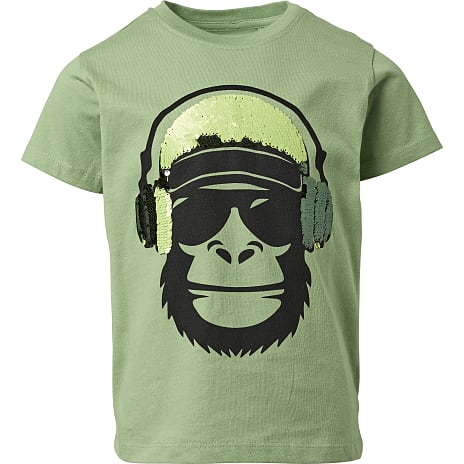 VRS Børne T-shirt Str. 110/116 Grøn