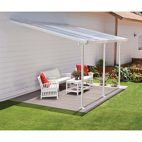 Canopia by Palram Feria Terrasseoverdækning 3x4,25m Hvid