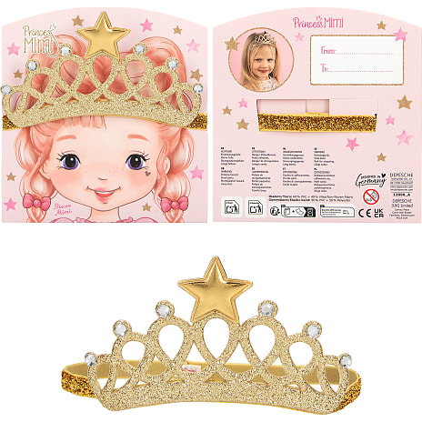 Princess Mimi Diadem Elastikbånd Assorteret