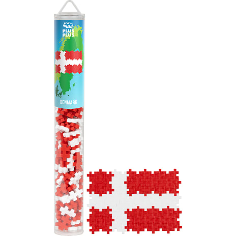 Plus Plus Dannebrog Flag