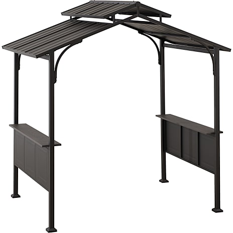 Sunjoy Aspe Grillpavillon Brun