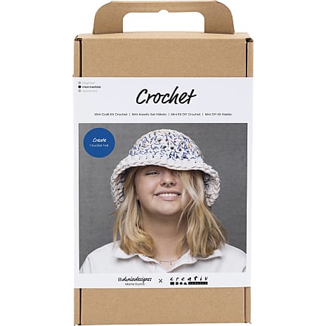 Creativ Company DIY Hæklekit Chunky bøllehat