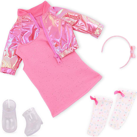 Our Generation Pink Jakke Og Kjole