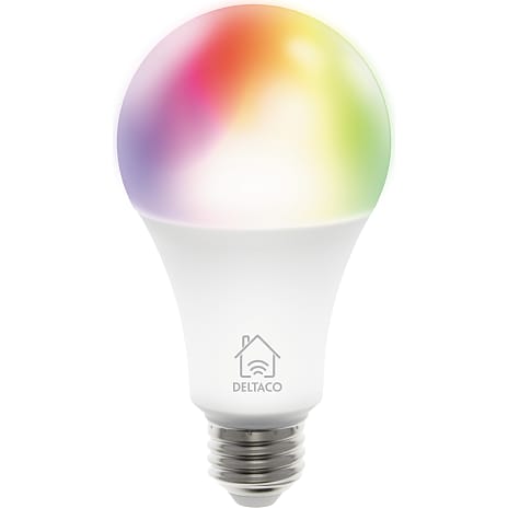 Deltaco E27 Smart RGB LED-pære