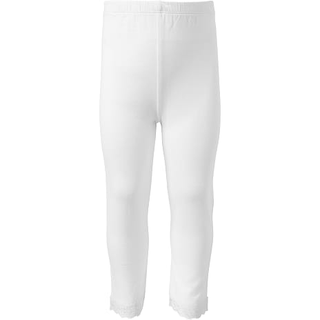 VRS Børne Capri Leggings Str. 122/128 Hvid
