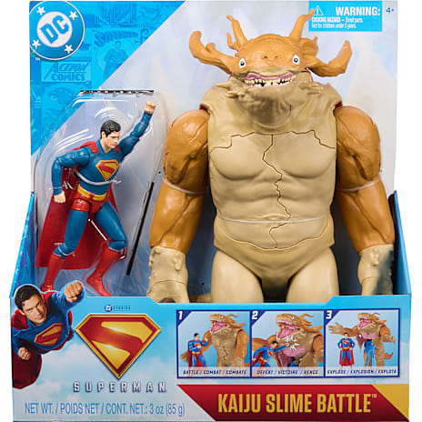 DC Universe Superman Figur og Kaiju Figur