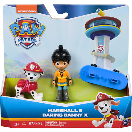 Paw Patrol figure - Daring Danny og Marshall | Køb online på br.dk!