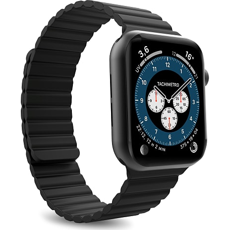 PURO Apple Watch Icon Link rem 38-40 mm S/M sort