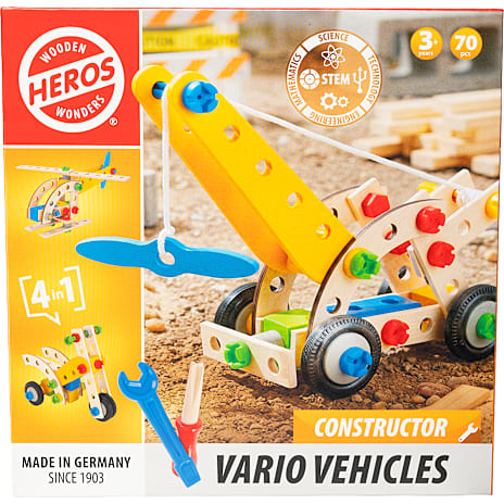 Heros Constructor 4-i-1 Fartøjer
