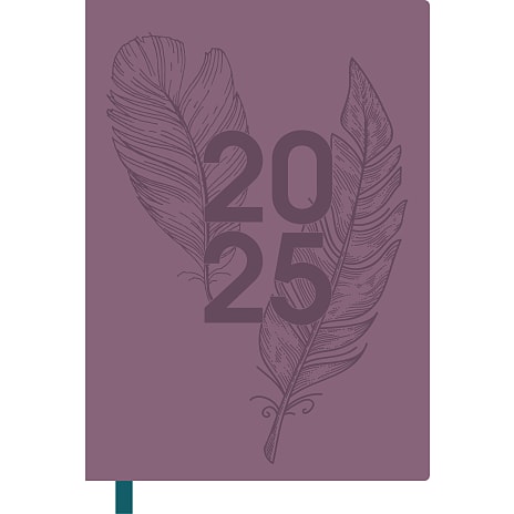 1Conzept Kalender 2025 Indbunden Lilla