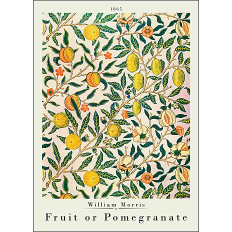 Citatplakat Fruit or pomegranate, W. M.