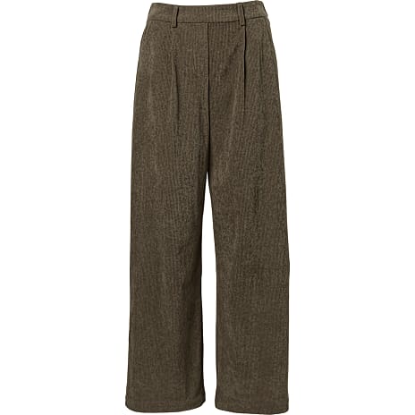 VRS Dame Wide Fit Fløjlsbukser Str. M Army