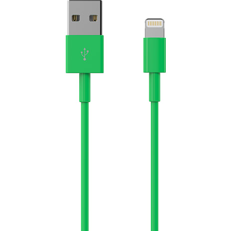 Sinox Lightning Kabel 1 meter Grøn