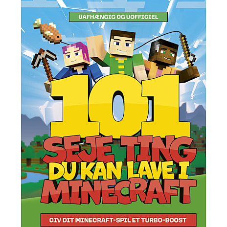 Forlaget Tukan 101 seje ting du kan lave i Minecraft