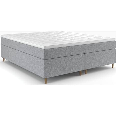 Nordisk Fjer Prestige kontinentalseng 160x200 cm - grå 1 stk.