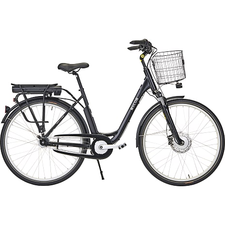 SCO Premium E-Modern SUS Elcykel 7 gear 28" sort