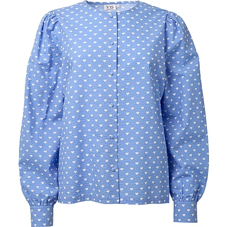 VRS Dame Bluse Str. XL Blå