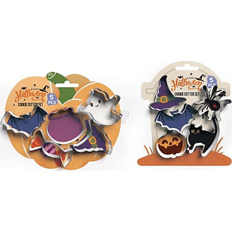Halloween Kageudstikker 5-Pak