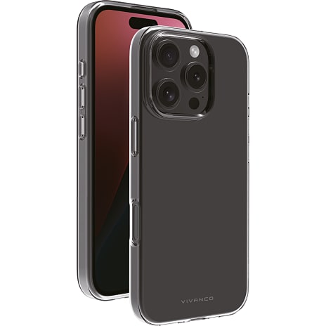 Vivanco iPhone 16 Pro Cover Transparent