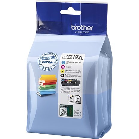 Brother LC3219XL blækpatron - sampakke
