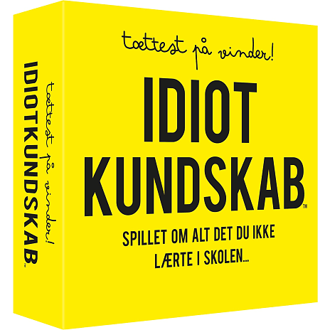 Kylskåpspoesi Idiotkundskab Tættest på Vinder!