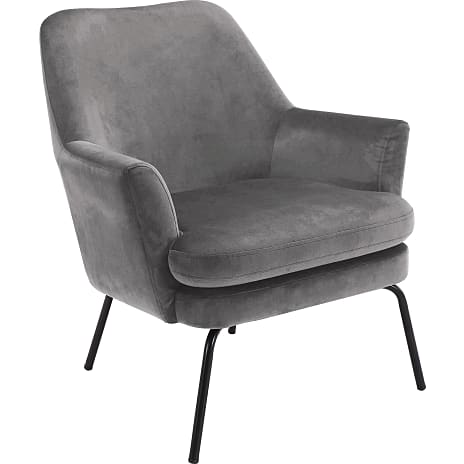 AC Design Furniture Chisa Loungestol Mørkegrå